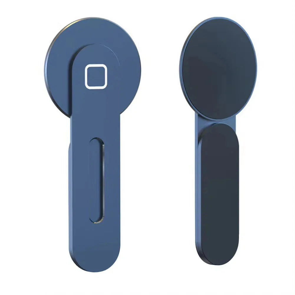 Revolutionary Metal Expansion Phone Stand - Magnetic Folding Holder with 15W Fast Charger for Laptops & Tesla Vehicles